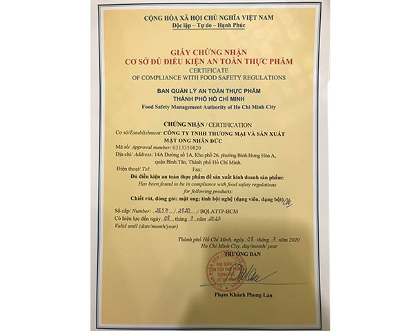 Giấy chứng nhận